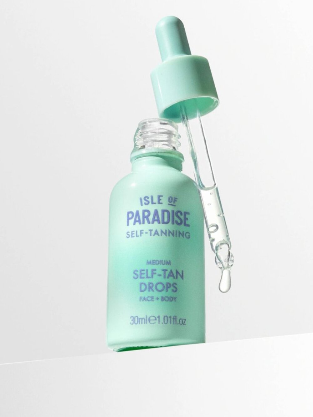 ❣️2/$36 NIB Isle of Paradise Medium Self-Tan Drops Face + Body Full Size $30.00